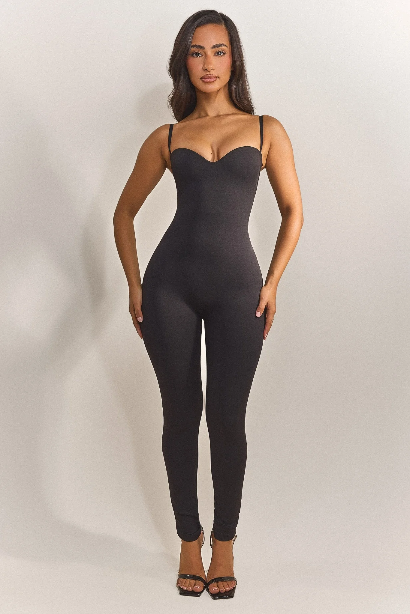 The Sculpt Jumpsuit in Black - Image 11