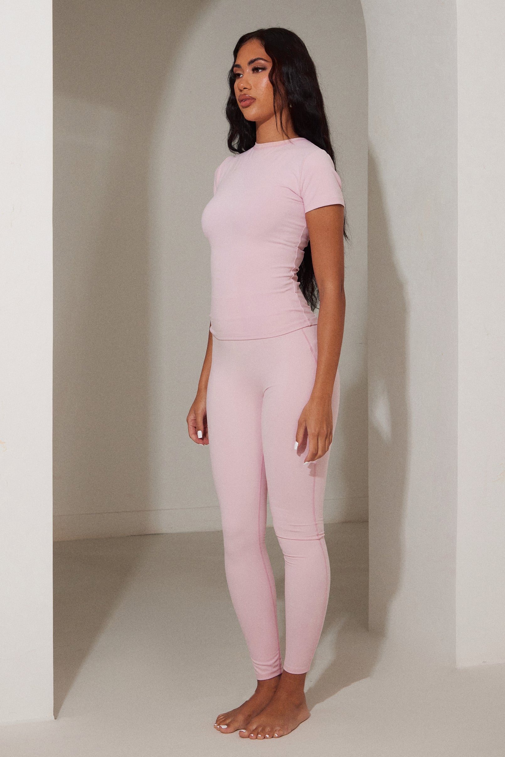 The Sculpt Leggings in Pink - Image 2