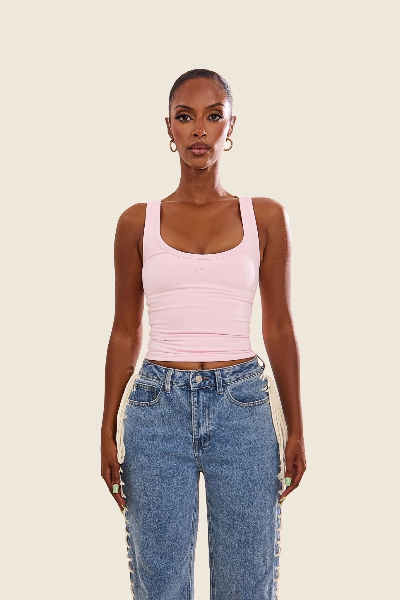 The Sculpt Vest in Pink - Image 6
