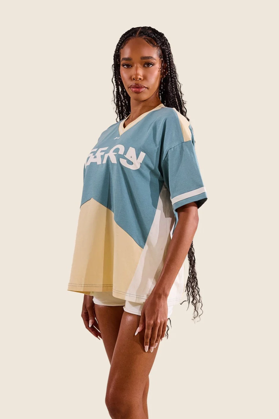 The Tate Short Sleeve Jersey - Blue/Yellow - Image 3