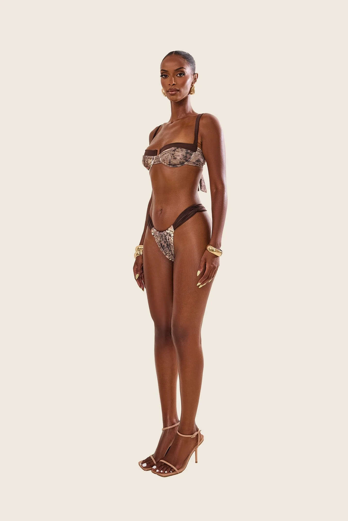 The Valeria Bikini in Brown - Image 4